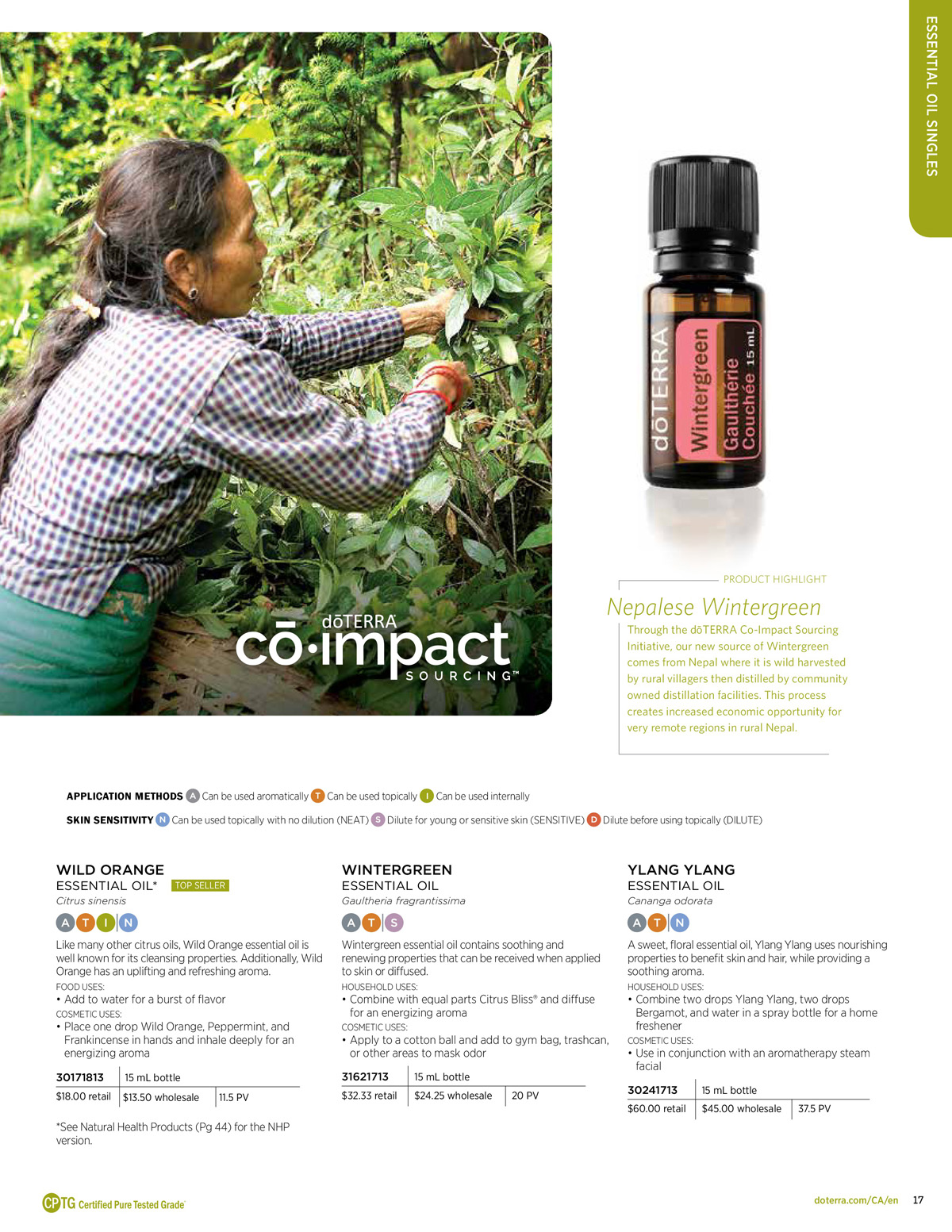 doterra product guide page 17