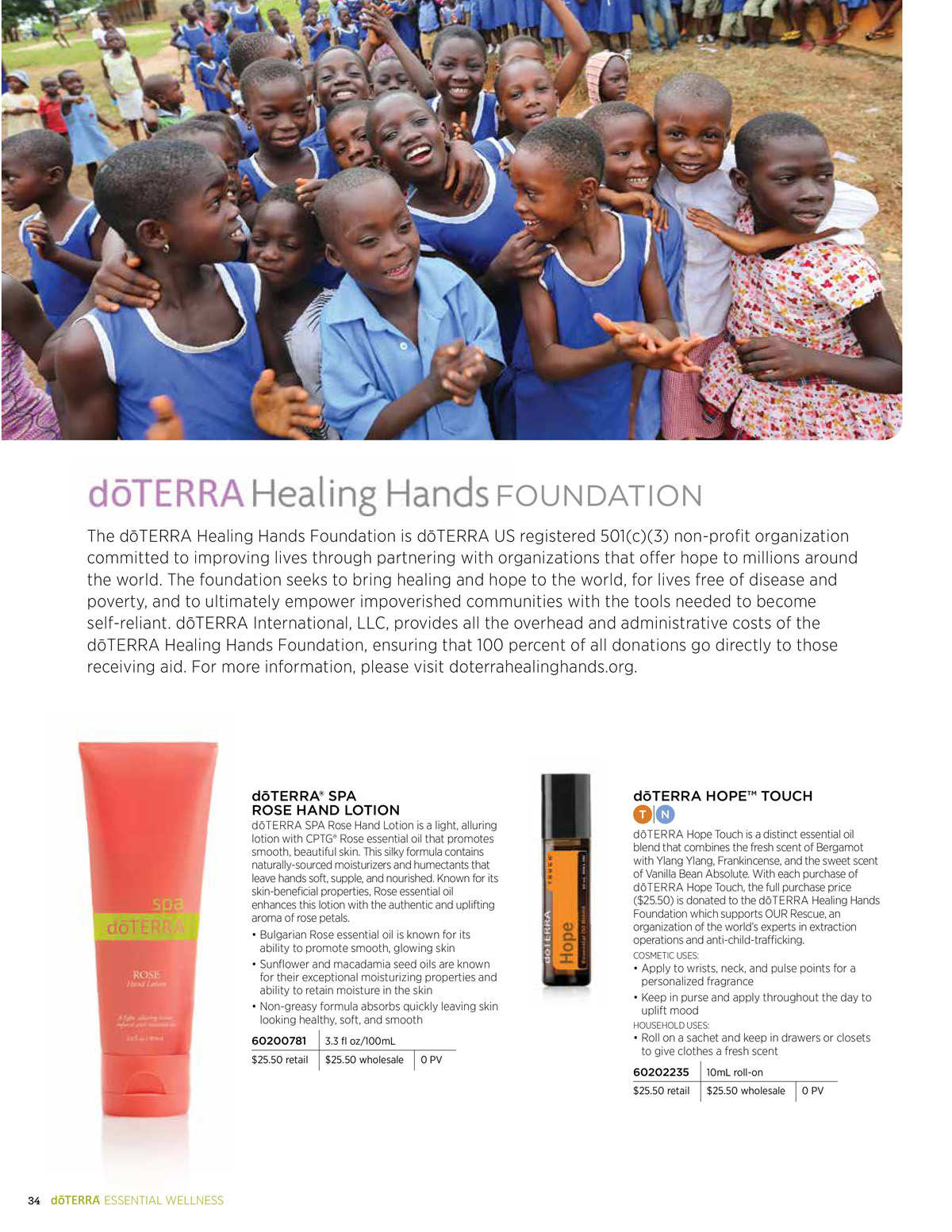 doterra product guide page 34