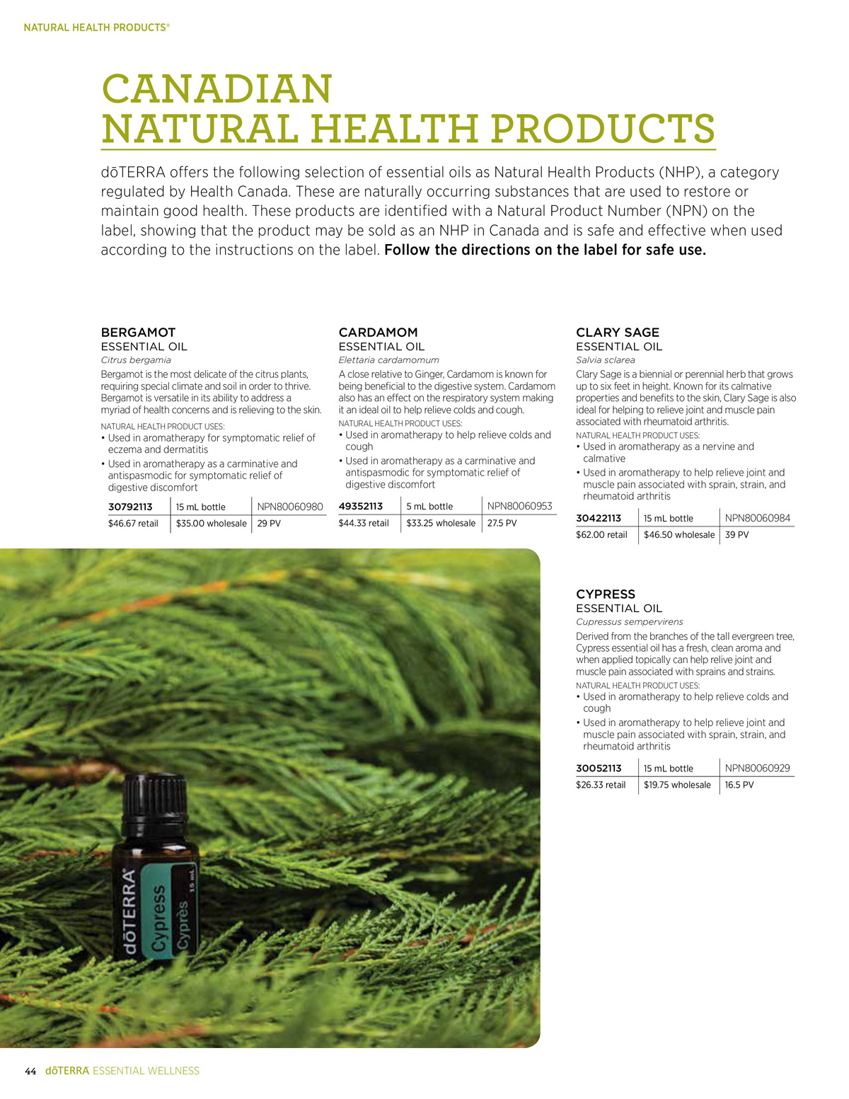 doterra product guide page 44