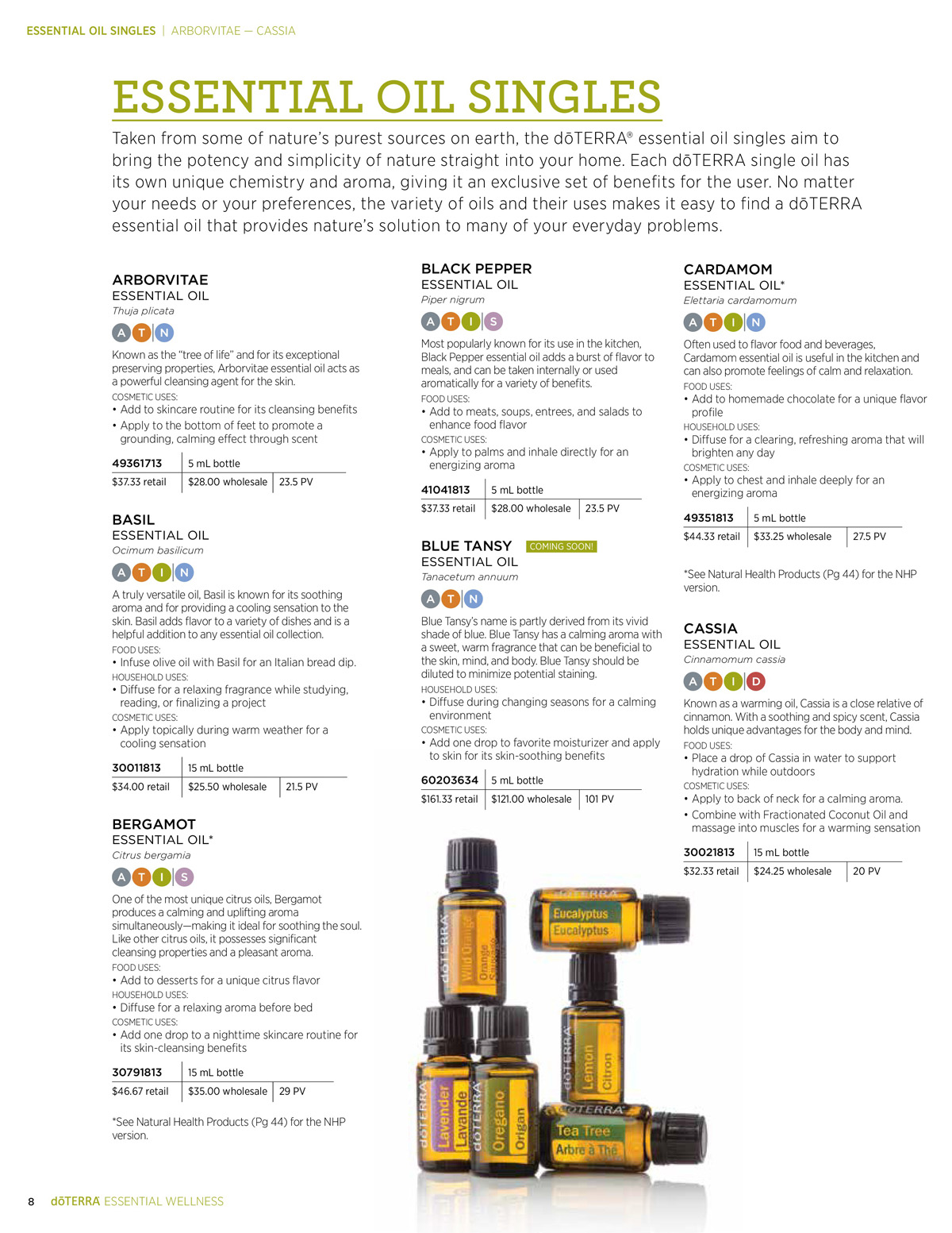 doterra product guide page 8